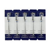 NailXpert - Embout en Carbure (Carbide) pour les ongles, "Maïs", Bleu, Diamètre de la tête 5 mm / Partie de travail 13 mm.