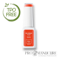 Vernis semi-permanent 1944 Paris Gel Vegan, teinte Amber NGV219. Format 7ml, formule professionnelle sans Hema et sans TPO.