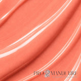 Résultat gel vegan semi-permanent Tessa 1944 Paris beige orangé terracotta sur ongles naturels