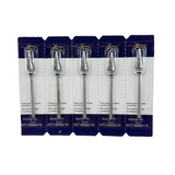 NailXpert - Embout en Carbure (Carbide) pour les ongles, "Maïs", Bleu, Diamètre de la tête 6 mm / Partie de travail 14 mm.