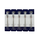 NailXpert - Embout en Carbure (Carbide) pour les ongles, "Cône", Rouge, Diamètre 6 mm / Partie de travail 14 mm.