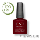 Vernis semi permanent Shellac Red 
Baroness