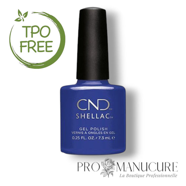 CND Shellac - Blue Eyeshadow 7.3ml - Sans TPO