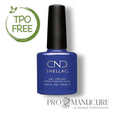 CND Shellac - Blue Eyeshadow 7.3ml - Sans TPO