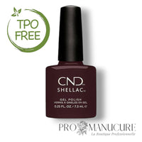 CND Shellac - Dark Dahlia 7.3ml - Sans TPO