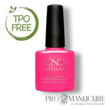 CND Shellac - Hot Pop Pink 7.3ml - Sans TPO