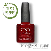 CND Shellac - Needles & Red 7.3ml - Sans TPO