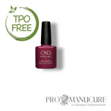 CND Shellac - Red Baroness 7.3ml - Sans TPO
