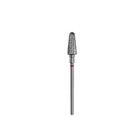 STALEKS - Embout en Carbure (Carbide) pour les ongles, "Tronconique", Violet, Diamètre de la tête 6 mm / Partie de travail 14 mm.