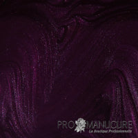 Swatch OPI GelColor Lincoln Park at Midnight violet profond scintillant