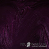 Swatch OPI GelColor Lincoln Park at Midnight violet profond scintillant