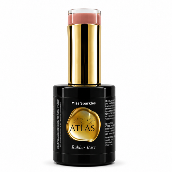 Atlas - Rubber Base - Miss Sparkles 18ml - Sans TPO