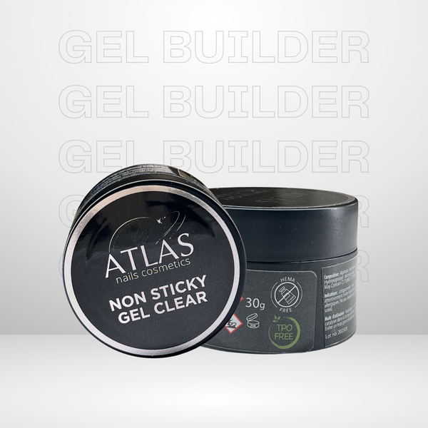 Atlas - Non Sticky Gel Clear – Spécial Design 3D 30gr - Sans TPO