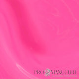 Zoom texture et couleur OPI Go with the Floatie, rose vif fini crème opaque 