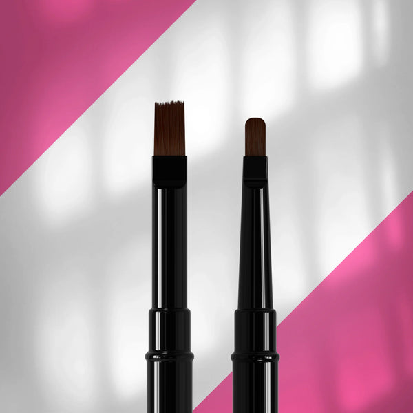 Pinceau double-face Staleks EXPERT — gel 7 mm & gel 10 mm