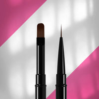 Pinceau double-face Staleks EXPERT — liner 10 mm & gel 11 mm