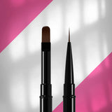 Pinceau double-face Staleks EXPERT — liner 10 mm & gel 11 mm