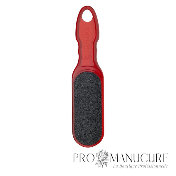 Zoom râpe pieds Staleks AC-10/3 forme ergonomique surface bombée et creusée pour traitement complet talon plante orteils