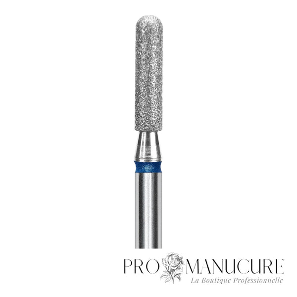 Zoom embout diamant Staleks FA30B023/6.5 forme rounded cylinder pour manucure pédicure polissage plaque et callosités