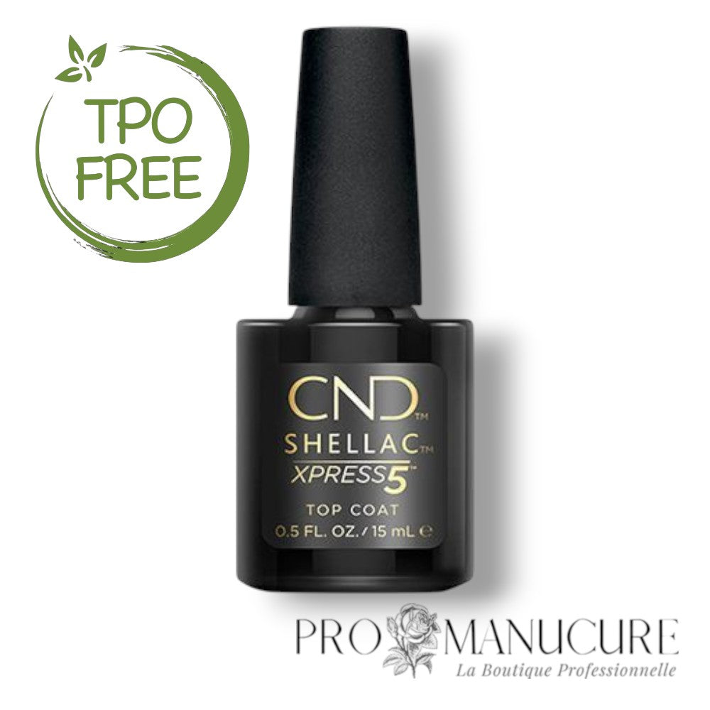 CND Shellac - Top Coat Xpress 5 - Sans TPO