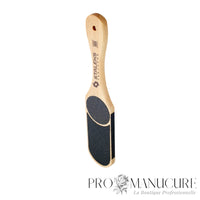 Râpe pédicure bois Staleks Beauty & Care 10 Type 3 ABC 10/3 triple face multi-grain 60/80/100/120 carbure de silicium pour pédicure complète