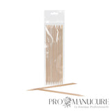 Bâtonnets de buis en bois Staleks Pro DOS-10/10 lot de 10 pour manucure professionnelle nettoyage cuticules