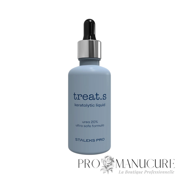 Gel kératolytique professionnel Treat.s KT-50 pour ramollissement peau kératinisée pédicure préparation Pododisc talons et callosités