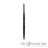 Pinceau gel Staleks Pro Expert NBE-04 forme ovale largeur 4 mm longueur 7 mm manche aluminium pour pose gel précision et petits ongles