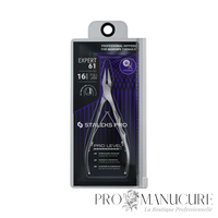 Pince ongles incarnés Staleks Pro Expert 61 NE-61-16 lame 16mm partie travaillante étroite pointes émoussées poignées allongées pédicure médicale professionnelle
