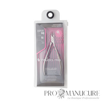 Pince à cuticule Expert Staleks Pro NE-90-9 lame 9mm partie travaillante étroite poignées allongées rivet inversé pédicure cuticules développées

