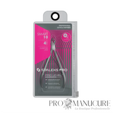 Pince à cuticule Staleks Pro Smart 10 NS-10-4 lame 4mm tranchants droits inclinés protrusion poignées droites raccourcies manucure classique professionnelle
