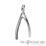 Pince à cuticule Staleks Pro Exclusive 20 Magnolia NX-20 lame géométrie unique polissage miroir gravure laser manucure compétition professionnelle