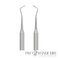 Zoom embouts fins curette PP-10/1 Staleks Pro manche cannelé pour tamponnement et traitement des callosités