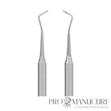 Zoom embouts fins curette PP-10/1 Staleks Pro manche cannelé pour tamponnement et traitement des callosités