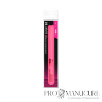 Base-lime biseautée droite Staleks Pro Expert 20 SPBE-20 plastique 162x19mm pour limes jetables PapmAm manucure professionnelle