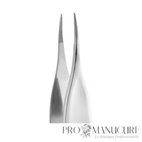 Zoom pointes fines pince TP-10 Staleks Pro Podo manches ergonomiques pour retrait de fragments d'ongle et soins de plaie
