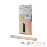 Base-lime jetable en bois de bouleau Staleks Pro Expert 20 WBE-20 lot de 50 pour limes PapmAm manucure professionnelle hygiénique
