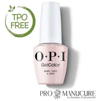 Vernis Semi Permanent OPI - Baby Take a Vow 15ML - Sans TPO
