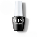 Vernis Semi Permanent OPI - Black Onyx (Lady in Black) 15ML - Sans TPO