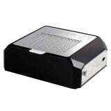 TERI Diamond 111W - Aspirateur de Table Professionnel - Noir & Grille Silver - Garantie 5 ans