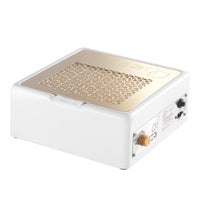 TERI 800 M - Aspirateur de Table Professionnel 100W - Blanc & Grille Gold - Garantie 5 ans