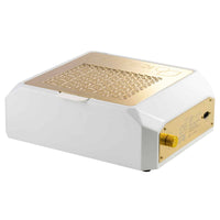 TERI Diamond 111W - Aspirateur de Table Professionnel - Blanc & Grille Gold - Garantie 5 ans