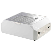 TERI Diamond 111W - Aspirateur de Table Professionnel - Blanc & Grille Silver - Garantie 5 ans