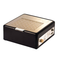 TERI Aspirateur Ongles Turbo M Noir & Grille Gold