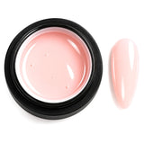Nuancier rose nude laiteux du Gel de Construction Atlas Believe Me