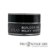 Atlas - Gel de Construction - Builder Gel Milky White 15gr