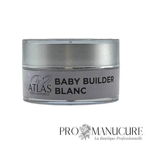 Atlas - Gel de Construction - Baby Builder Blanc 15gr