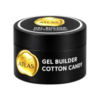 Pot Atlas Gel Builder Cotton Candy 50 g Sans TPO