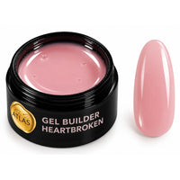 Atlas Heartbroken Gel Builder avec nuancier rose nude laiteux