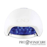 CND LED Lamp allumée vue de face pour catalysation CND Shellac